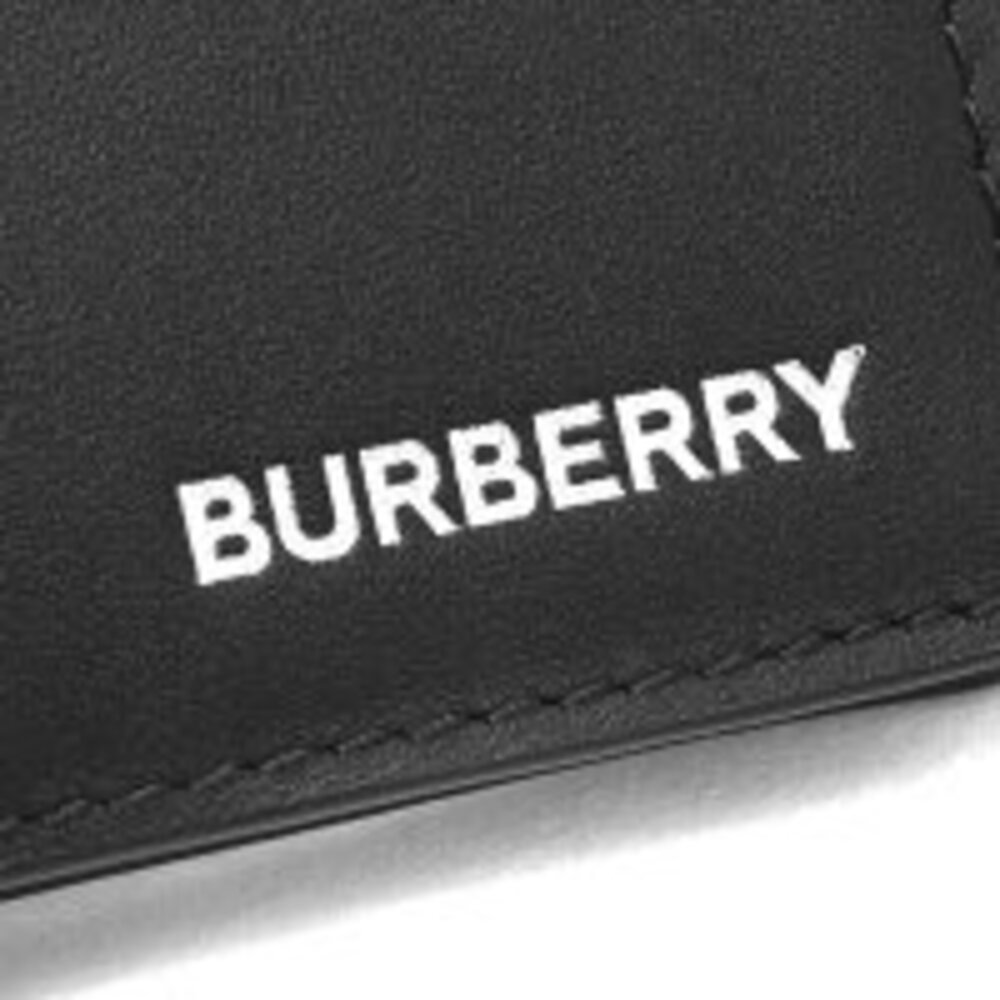 Burberry Wallet Black Check London Flint